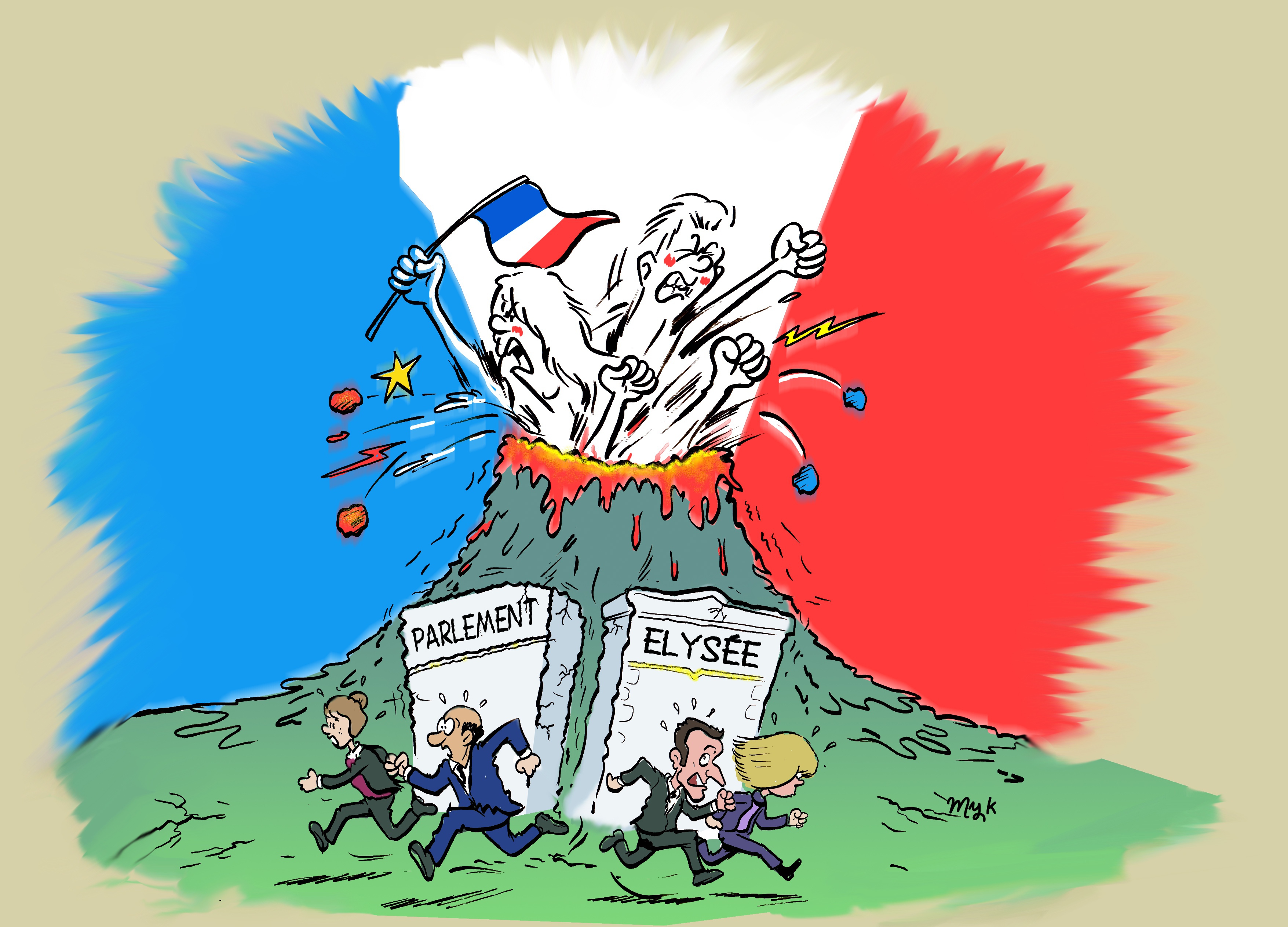 Il faut crever l'obscène